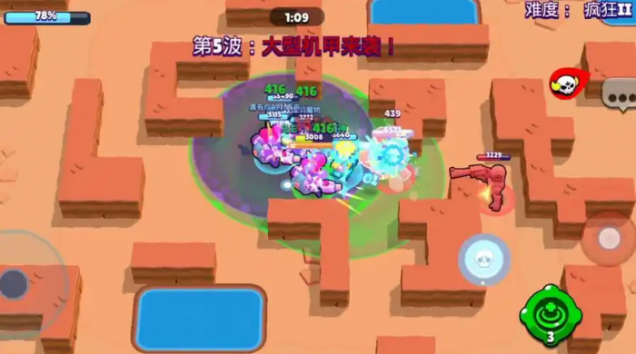 荒野乱斗机甲入侵怎么玩2