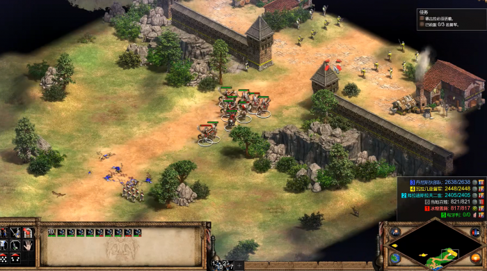 帝国时代2德古拉第一关怎么过2