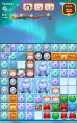 开心消消乐2388关怎么通关1