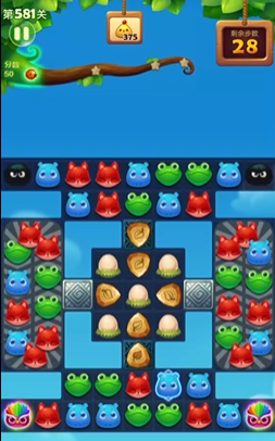开心消消乐581关怎么过1