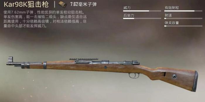 绝地求生的98k有什么用1