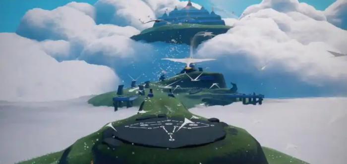 光遇云野最高的塔怎么到达1