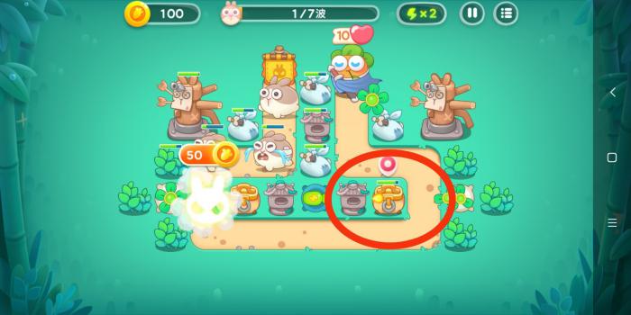 保卫萝卜卧兔藏龙第32关怎么过2