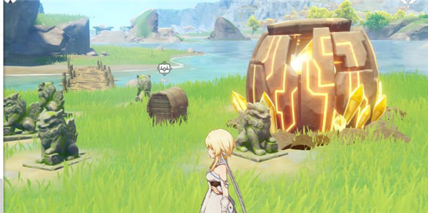 原神望舒客栈断桥修复方法和石狮子位置介绍1