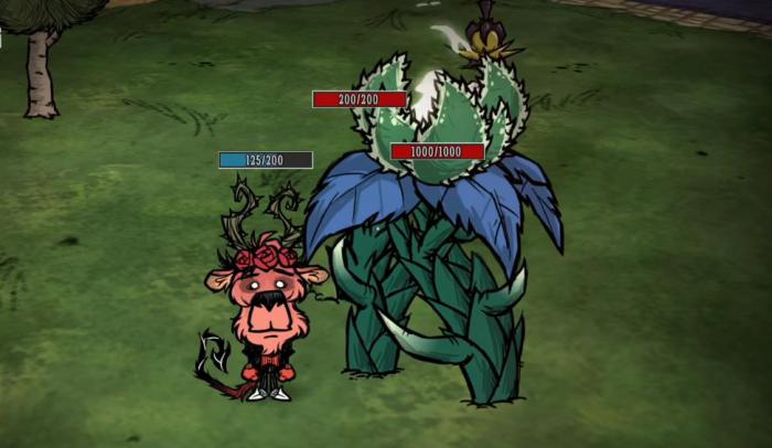 饥荒联机版钻地藤蔓怎么打1