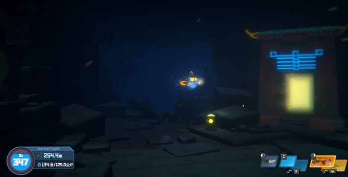 潜水员戴夫冰河通道怎么去1