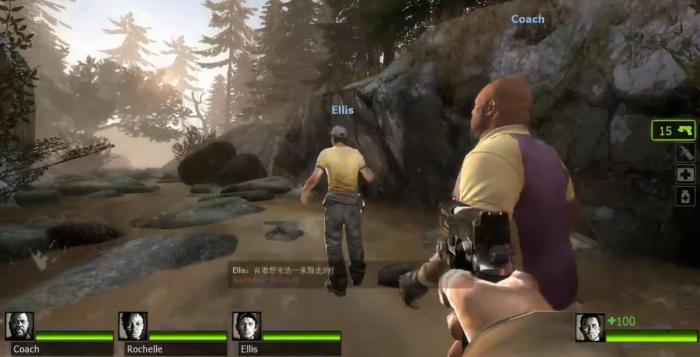 求生之路2刺骨寒溪怎么过1