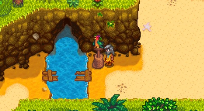 星露谷物语姜岛北部核桃如何收集2