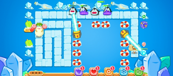 保卫萝卜2第35关怎么过1