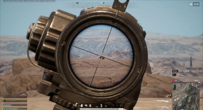 绝地求生开镜后怎么拉近1