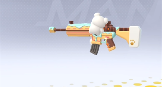 香肠派对怎么装备枪械皮肤1