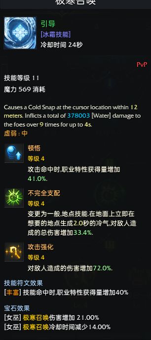 失落的方舟女巫回流核心技能是什么2