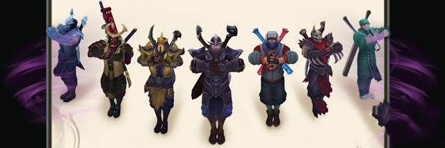 LOL:鬼武者慎全新皮肤亮相1