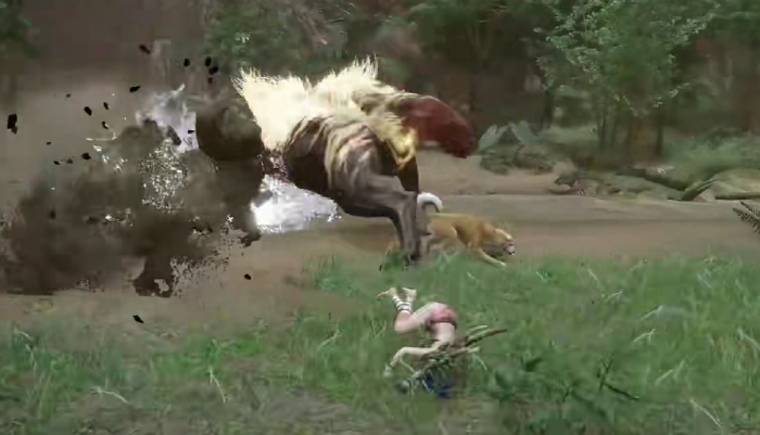 怪物猎人旅人白色猿猴怎么打1