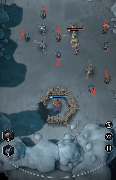 地下城堡4雪狼之径通关攻略1