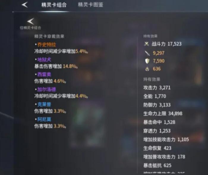 零度曙光精灵卡搭配推荐1