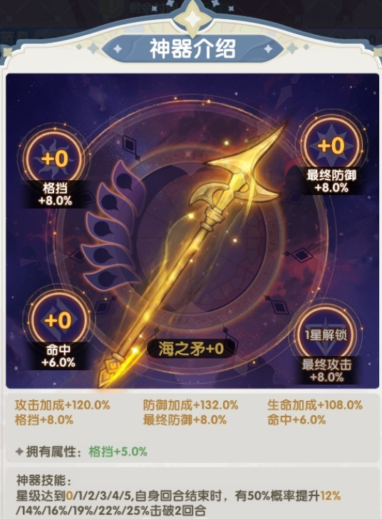 口袋斗罗大陆海之矛介绍2