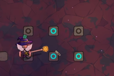 魔法工艺九宫格怎么踩4