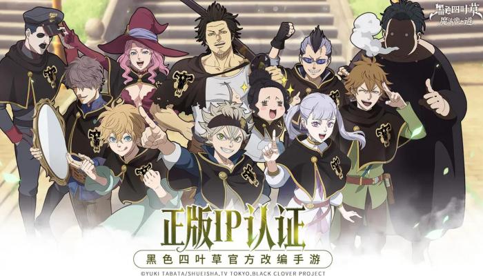 黑色四叶草魔法帝之道1