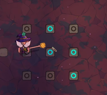 魔法工艺踩格子怎么踩4