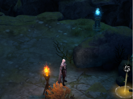 地下城堡4暗火幽谷位置在哪1