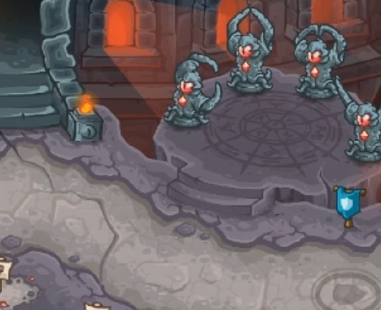 王国保卫战5四个石像彩蛋怎么触发1