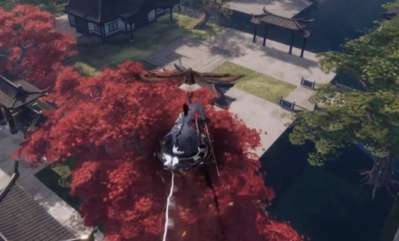 逸剑风云决谪仙瀑石头方向4