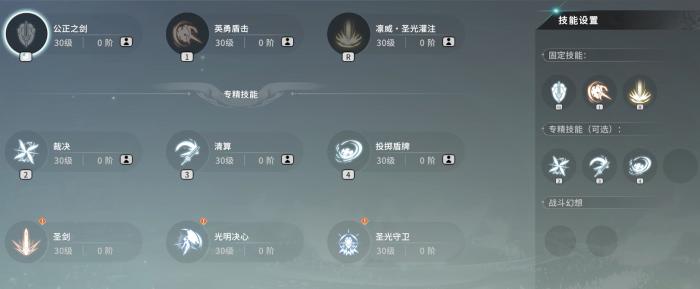 星痕共鸣神盾骑士技能搭配攻略2