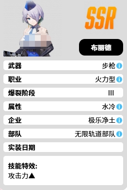 胜利女神布丽德角色怎么样1