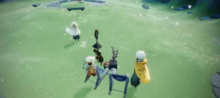 光遇中如何空中旋转躲避皮皮虾1