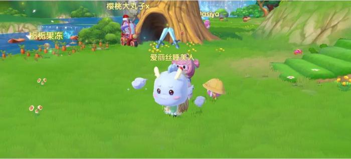 摩尔庄园手游伐木场要怎么找到2