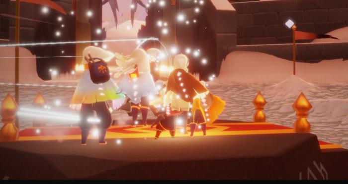 如何在光遇中找到雨林小队先锋2