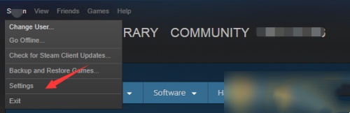 Steam游戏平台怎么设置中文?3