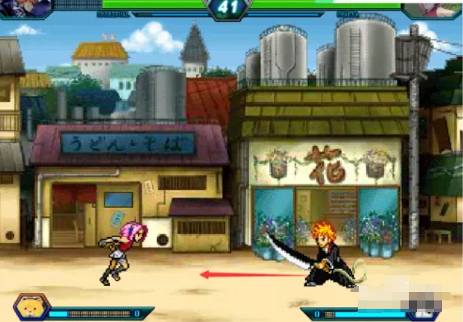 死神vs火影怎么控制人物冲刺2