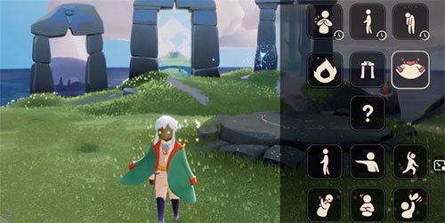 想要在光遇中完成双手挥星星动作应该怎样做2