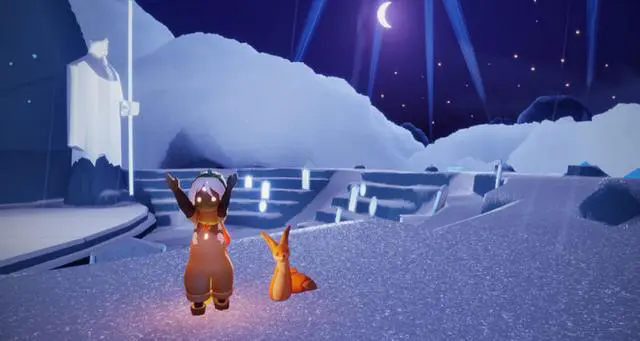 怎样才能在光遇中顺利完成抛上去的动作3