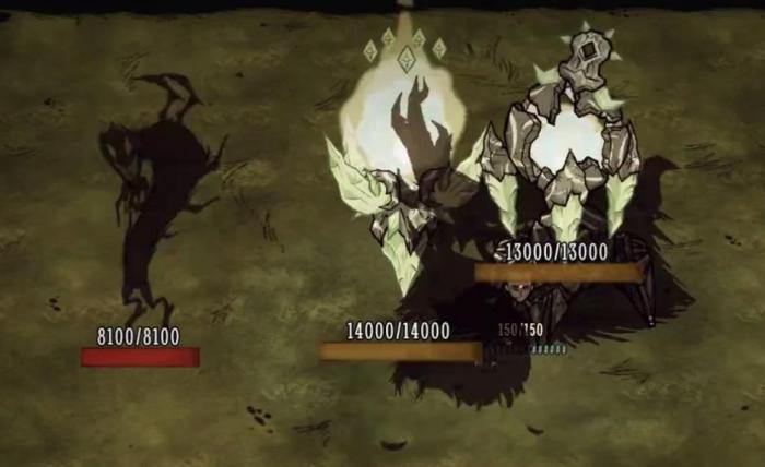 饥荒熔合暗影怎么打1