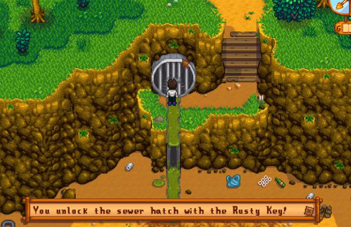 星露谷物语下水道有哪些玩法1