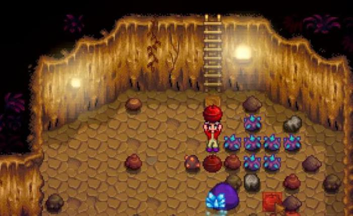 星露谷物语怎么炸矿1