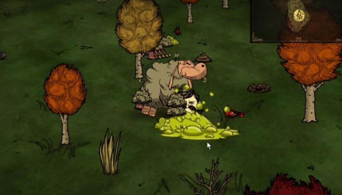 饥荒钢羊怎么打1