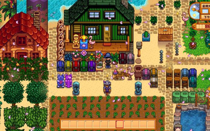 星露谷物语海滩断桥有什么用1