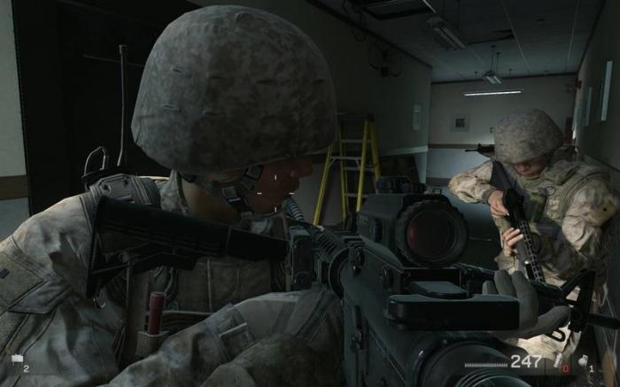 使命召唤4黑鹰坠落怎么过的2