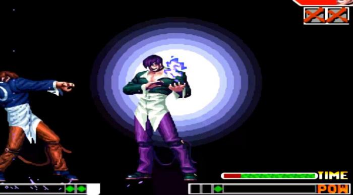 拳皇97魔王阳光普照怎么放1