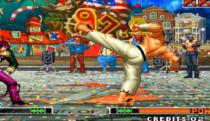 拳皇97人物怎么跑起来3