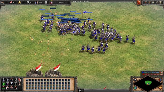 帝国时代2怎么自动出兵2