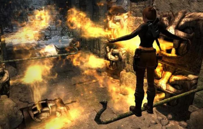 古墓丽影崛起怎么过水洞1