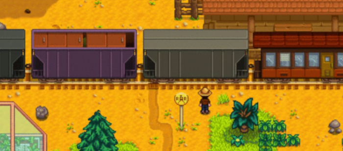 星露谷物语怎么让火车掉东西2