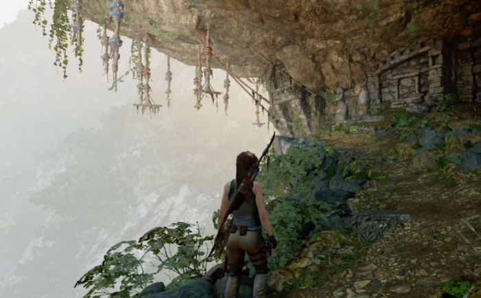 古墓丽影10怎么荡过去3