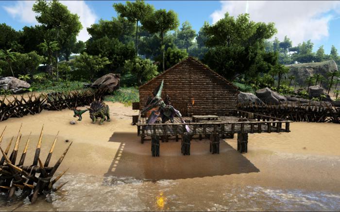 方舟生存进化pve孤岛建家位置在哪2