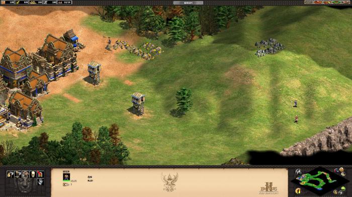 帝国时代2哪个国家城堡最强2